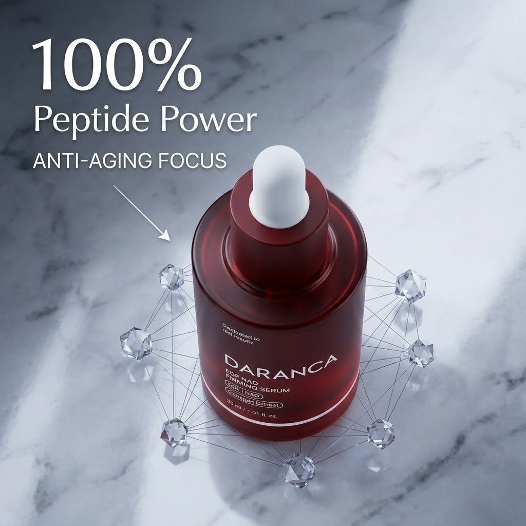 Peptide Anti-Aging Face Serum – Niacinamide EGF & NAD Hydrating Care