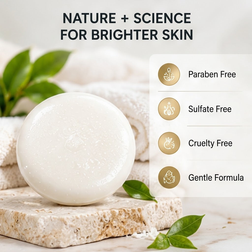 Niacinamide Brightening Soap – Alpha Arbutin & Tranexamic Acid