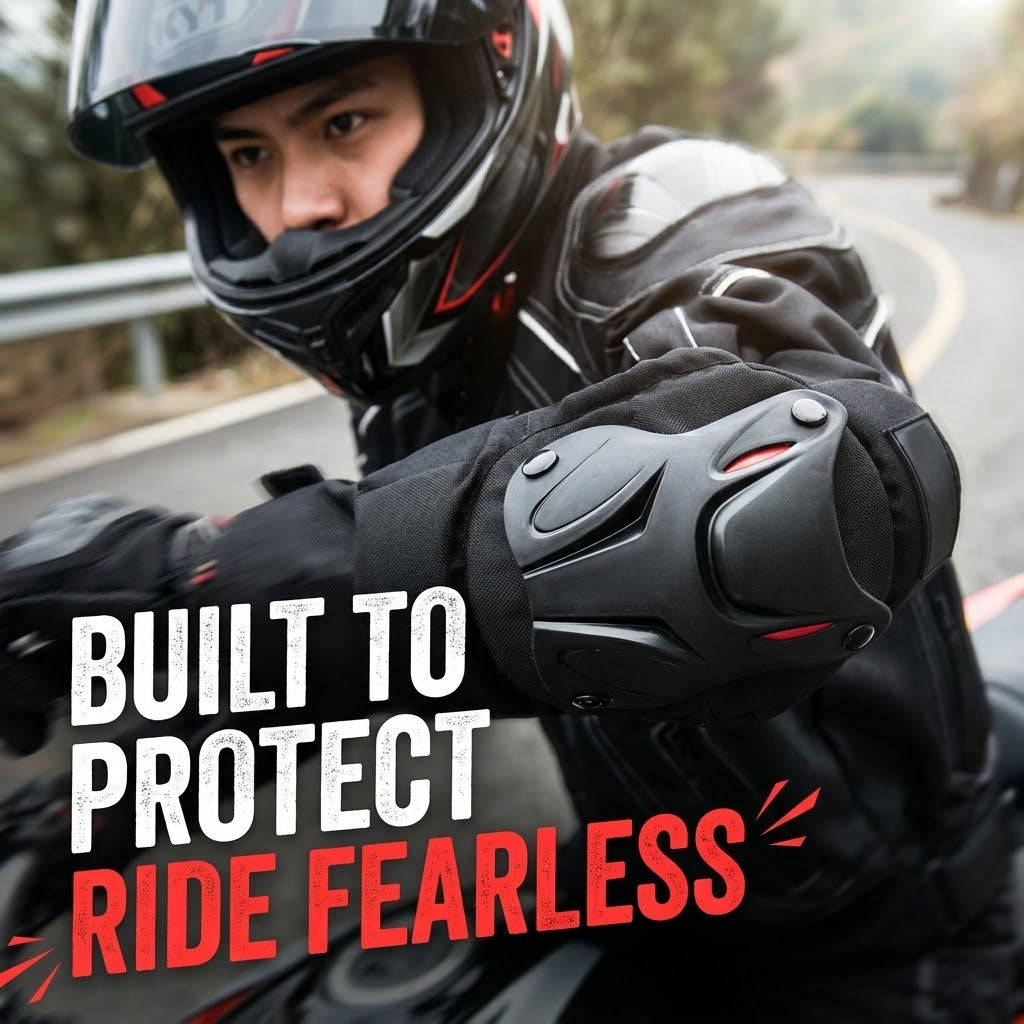 Knee & Elbow Protection Shock-Absorbing for Motorcycle & Outdoor Sports