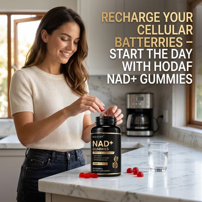 NAD+Gummies with Resveratrol – Daily Wellness and Cellular Energy Support