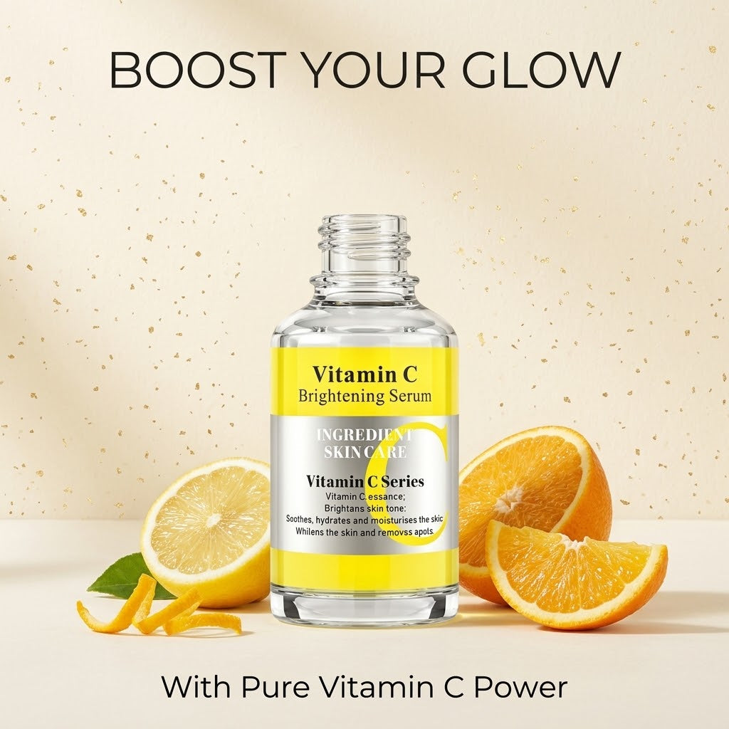 Vitamin C Centella Brightening Serum – Hydrating, Soothing & Anti-Aging Facial Skincare