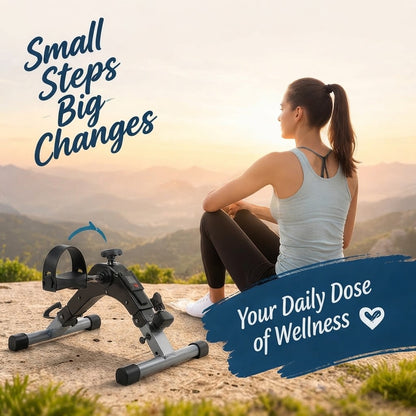 Portable Mini Pedal Exercise Bike – Foldable with LED Display