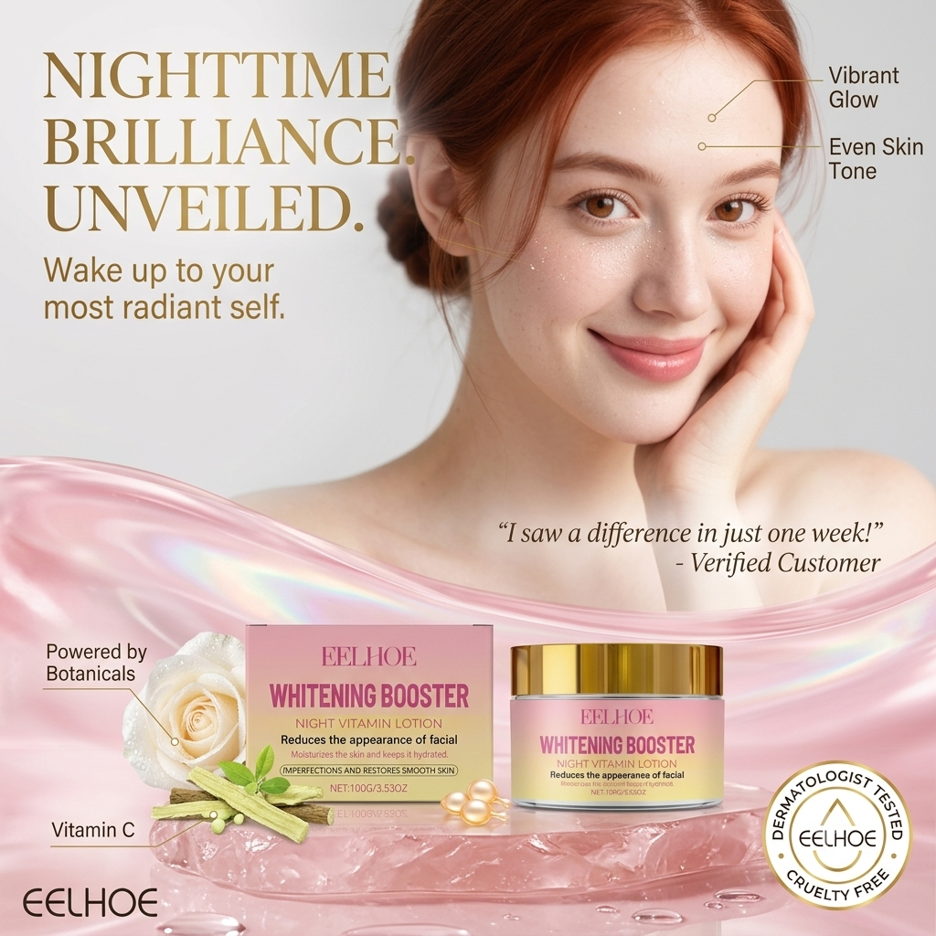 Night Whitening Vitamin Lotion Niacinamide Body Moisturizer