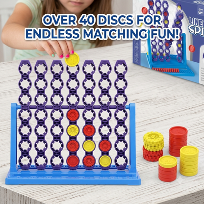 Four in a Row Board Game – Interactive Matching Chess Strategy Toy for Kids & Family Fun