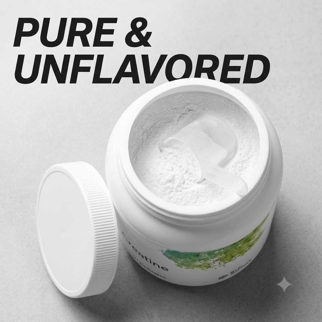 Micronized Creatine Powder 450g – Unflavored Sports Nutrition Supplement for Training & Performance