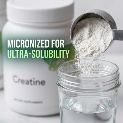 Micronized Creatine Powder 450g – Unflavored Sports Nutrition Supplement for Training & Performance