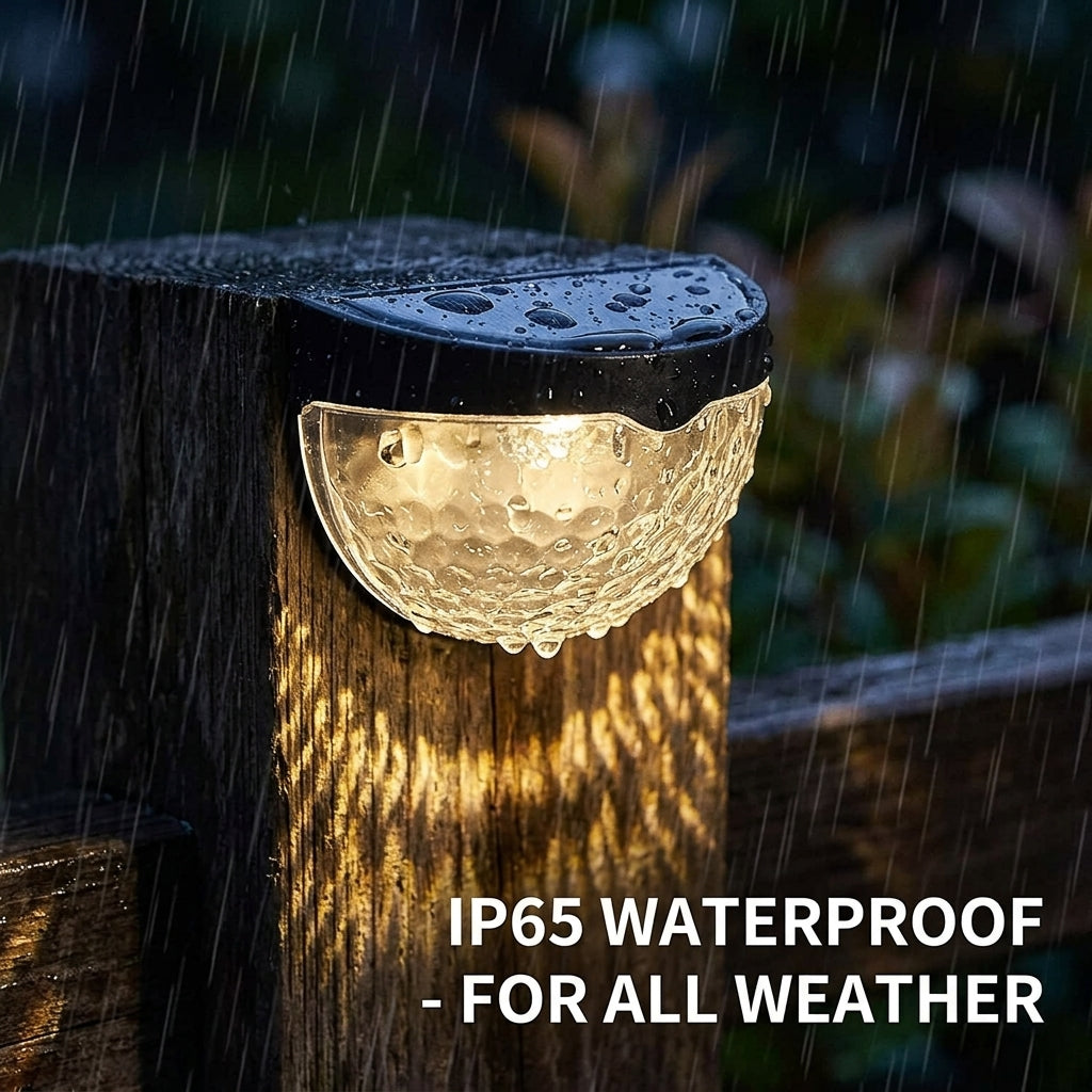 Waterproof Solar LED Landscape Light – IP65 Outdoor Garden, Porch, Fence & Stair Lighting