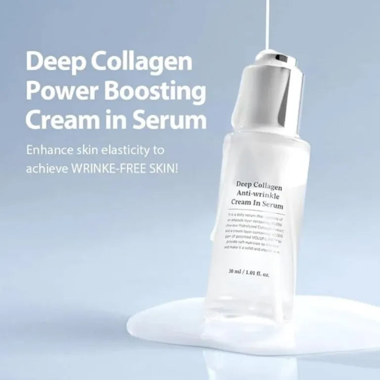 Power Boosting Face Serum Cream – Lightweight Hydrating Essence with Smooth Face