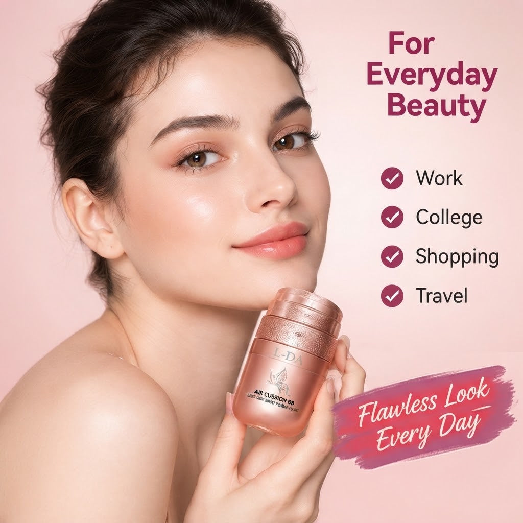 Butterfly Puff Air Cushion Foundation – Waterproof Matte BB Cream