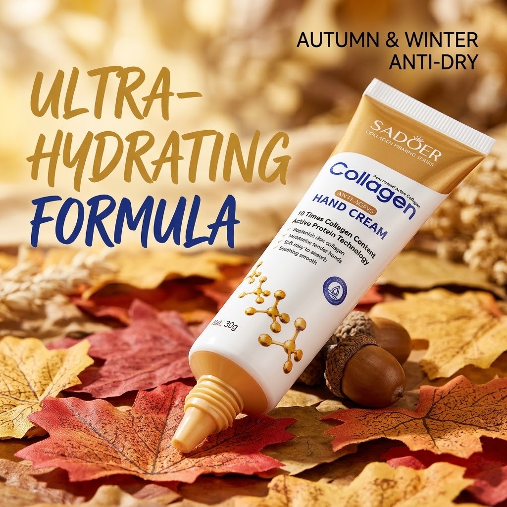 Anti-Wrinkle Hand Cream – Moisturizing Herbal Hand Care for Dry Skin in Autumn & Winter