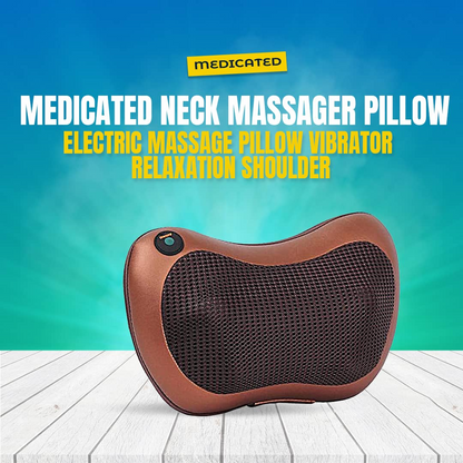 Massage Pillow – Comfortable Fascia Massager for Driving, Home &  Relaxation