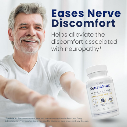 Nerve Support Capsules – Antioxidant & Energy Support Supplement for Nerve Health