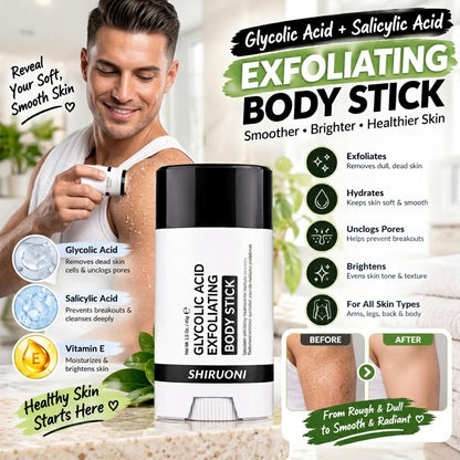 Glycolic &  Salicylic Acid Exfoliating Body Stick