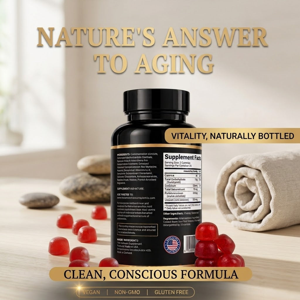 NAD+Gummies with Resveratrol – Daily Wellness and Cellular Energy Support