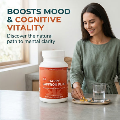 Saffron Extract Capsules – Mood & Memory Support Supplement