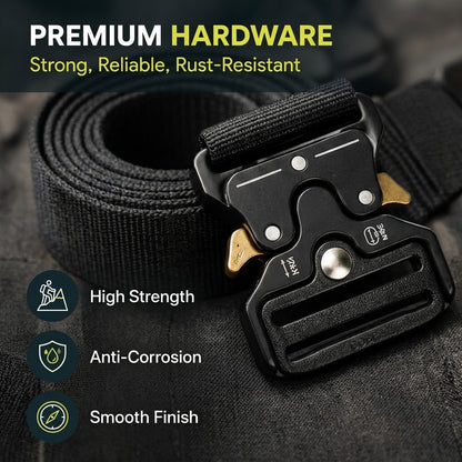 Men’s Adjustable Heavy-Duty Belt – Everyday Wear