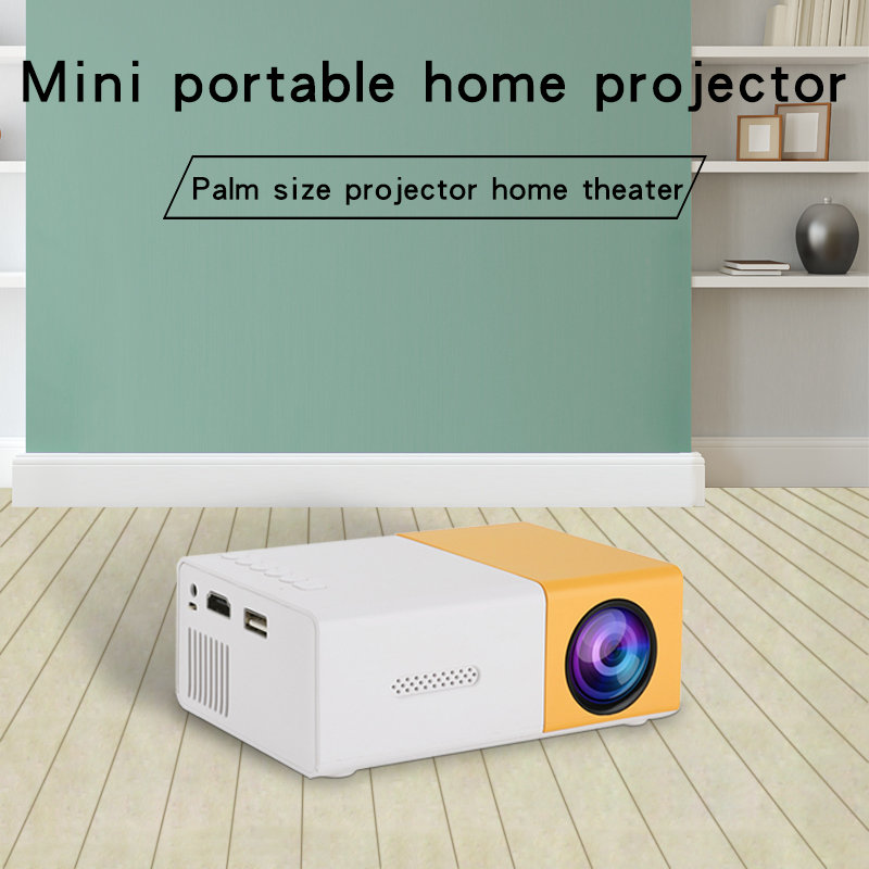 Mini Portable Projector – Smart LED LCD Pocket Projector for Home & Kids