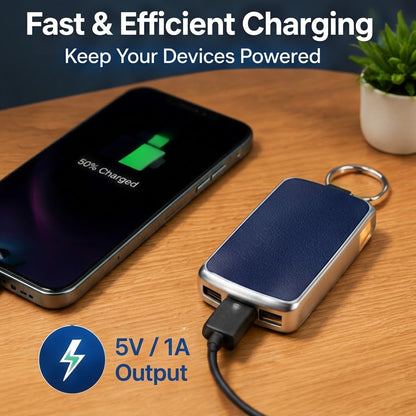 Mini Keychain Power Bank – Portable Emergency Phone Charger