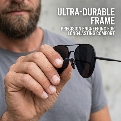 Men’s Classic Sports Sunglasses – UV-Resistant Eyewear for Driving, Cycling &amp; Outdoor Activities