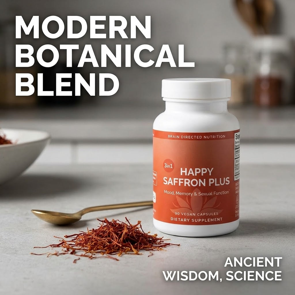 Saffron Extract Capsules – Mood & Memory Support Supplement