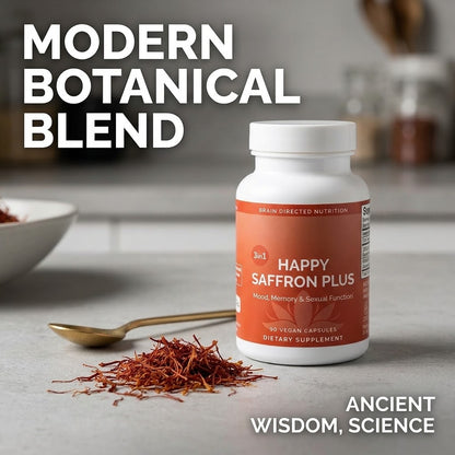 Saffron Extract Capsules – Mood & Memory Support Supplement