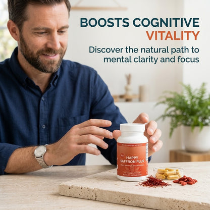 Saffron Extract Capsules – Mood & Memory Support Supplement