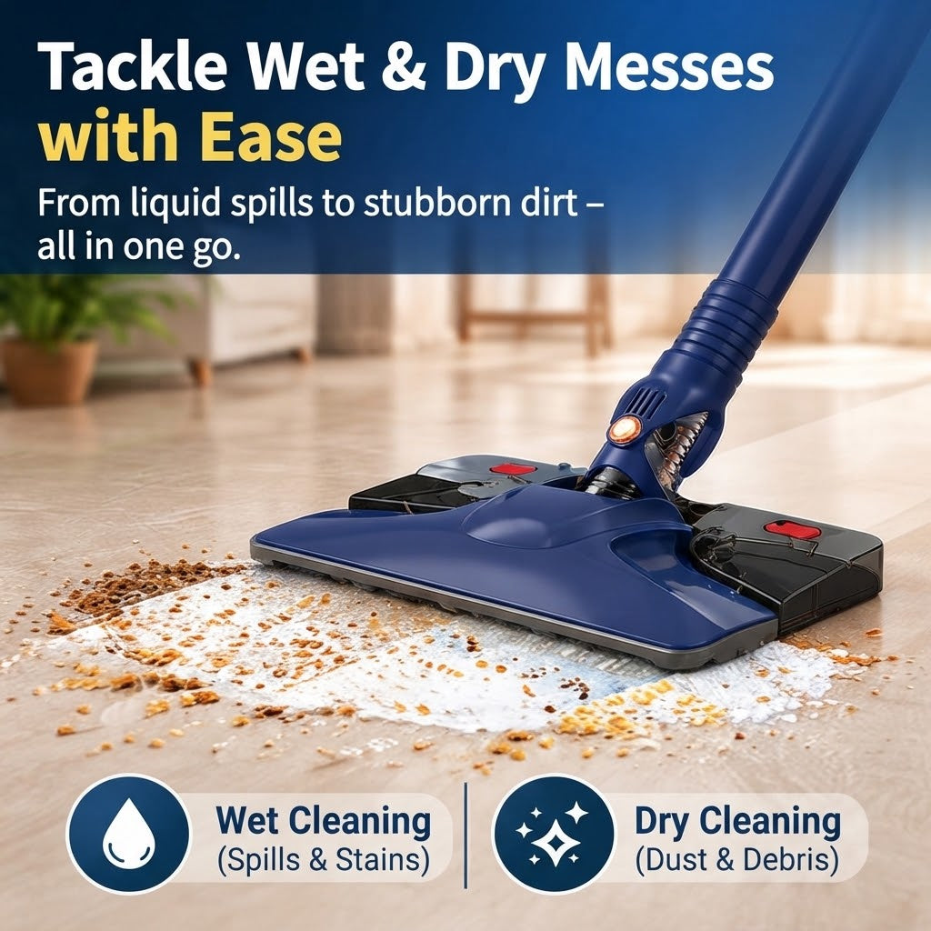 Smart Vacuum Cleaner – High Suction Wet & Dry Self-Cleaning