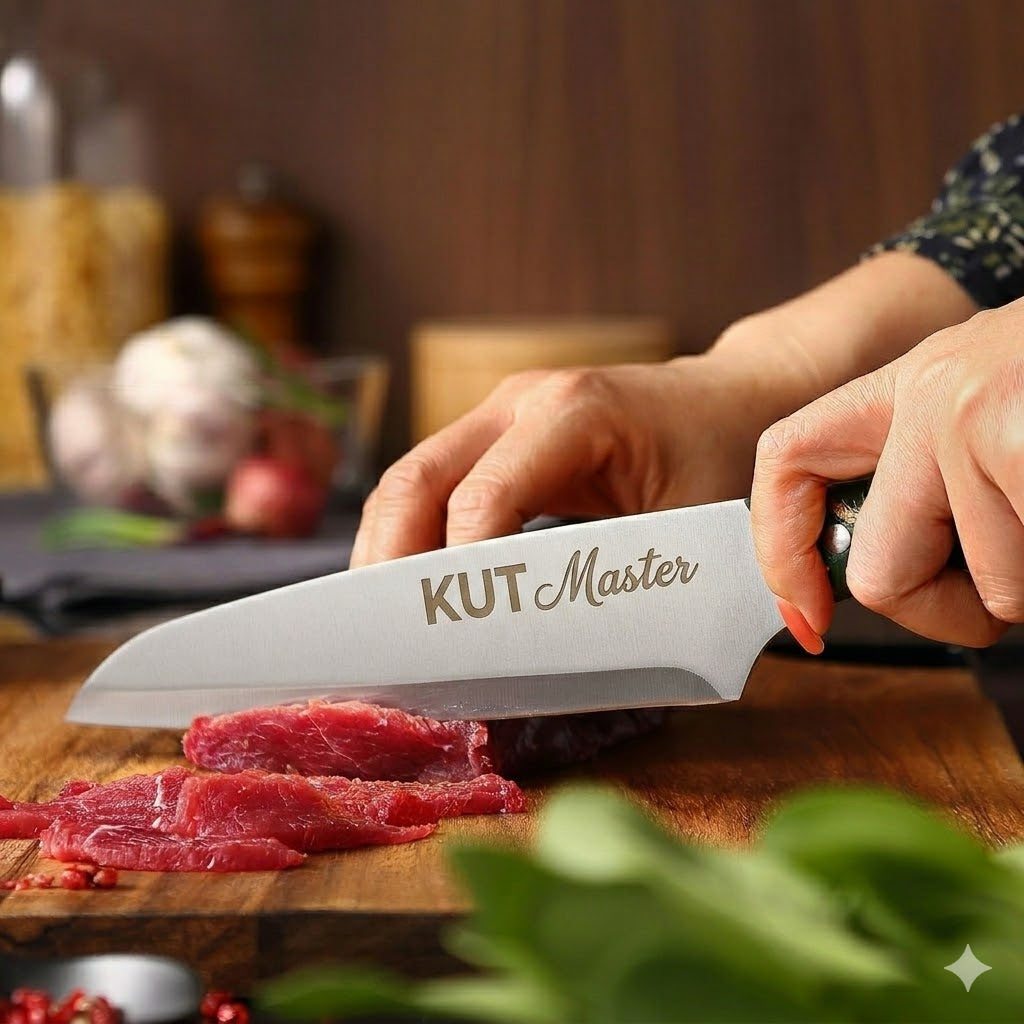 Japanese-Style Stainless Steel Knife Set – 6-Piece Kitchen Gift Box