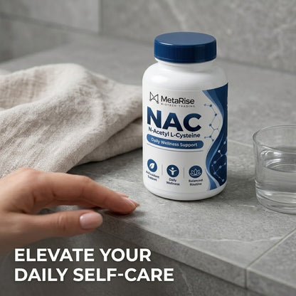 NAC Capsules – Glutathione Precursor & Antioxidant Support, 60 Count