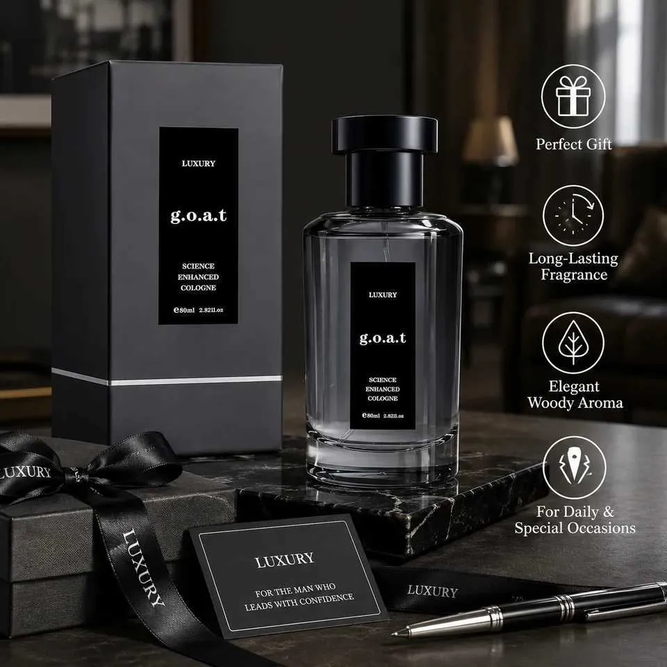 Designer Luxury 80ml Oud Perfume for Men – Woody Long-Lasting Fragrance Spray