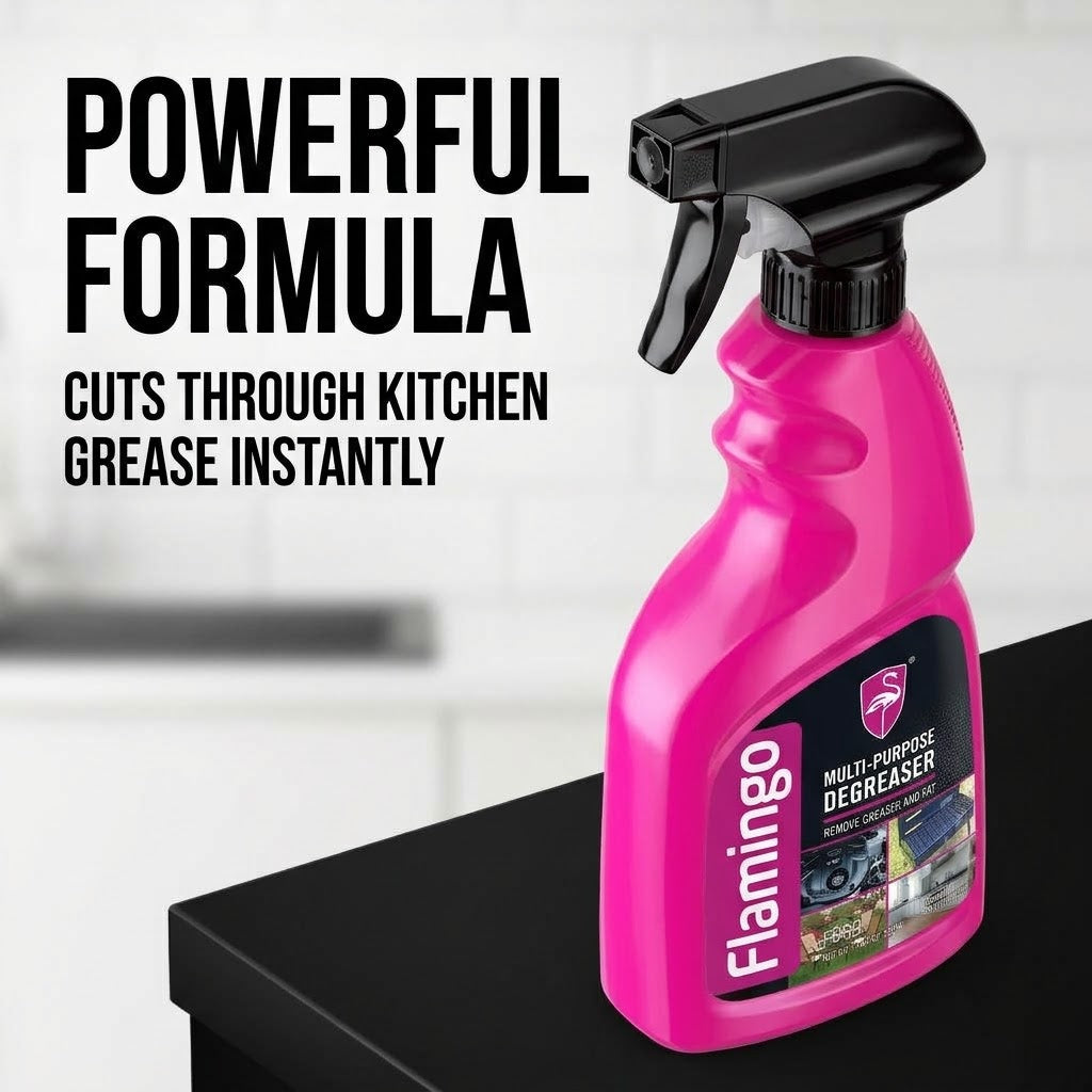 Flamingo Multi-Purpose Car Degreaser – Auto Cleaning Solution