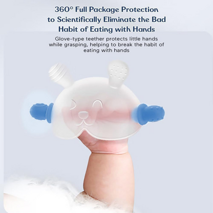 BPA-Free Silicone Baby Teether – Easy-Grip Rabbit Design
