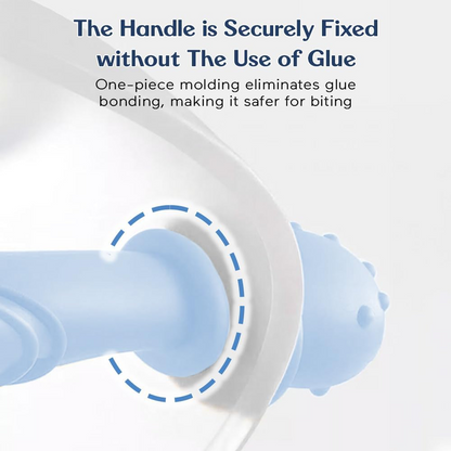 BPA-Free Silicone Baby Teether – Easy-Grip Rabbit Design