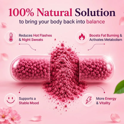 Hormone-Free Menopause Support Capsules – Mood & Women's Wellness