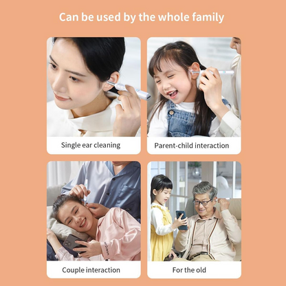Wireless Ear Cleaner – Rechargeable Otoscope with Camera & LED Light