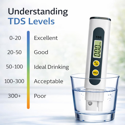 Digital pH Meter Pen Portable Water Quality Tester