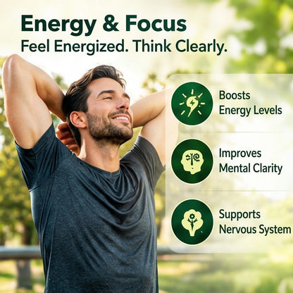 Vitamin B Complex Capsules for Adults – B1, B6 & B12