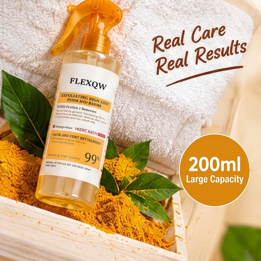 Turmeric & Kojic Acid Exfoliating Body Spray – 200ml
