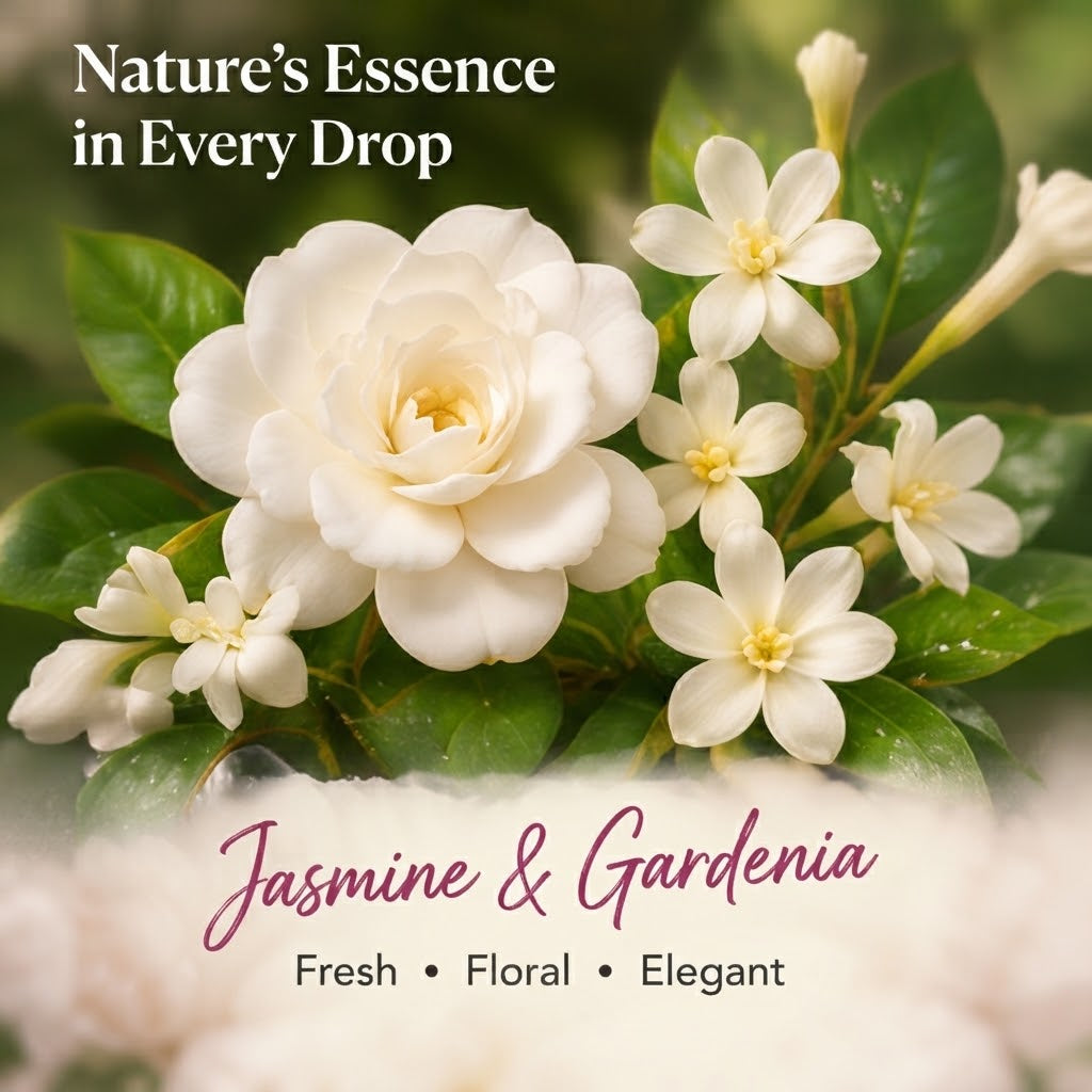Women’s Jasmine & Gardenia Eau de Parfum – 100ml Floral Fragrance