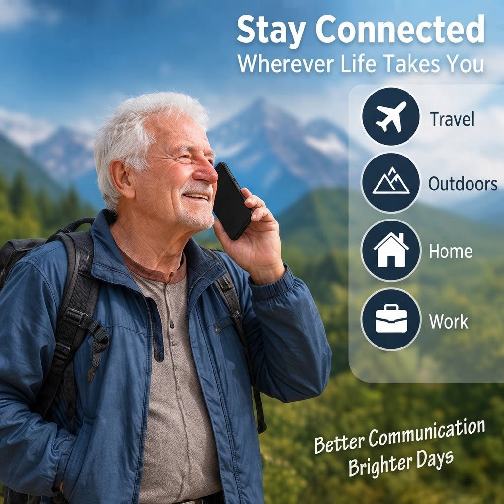 Senior Mobile Phone – Dual SIM Large Screen & Loud Sound