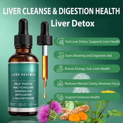 Liver Restore Drops – Liquid Liver Support Supplement