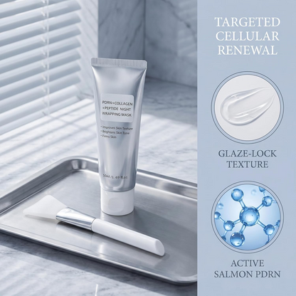 Salmon  Exosome Peel-Off Mask – Hydrating Korean Skincare Mask for Firming & Smoother