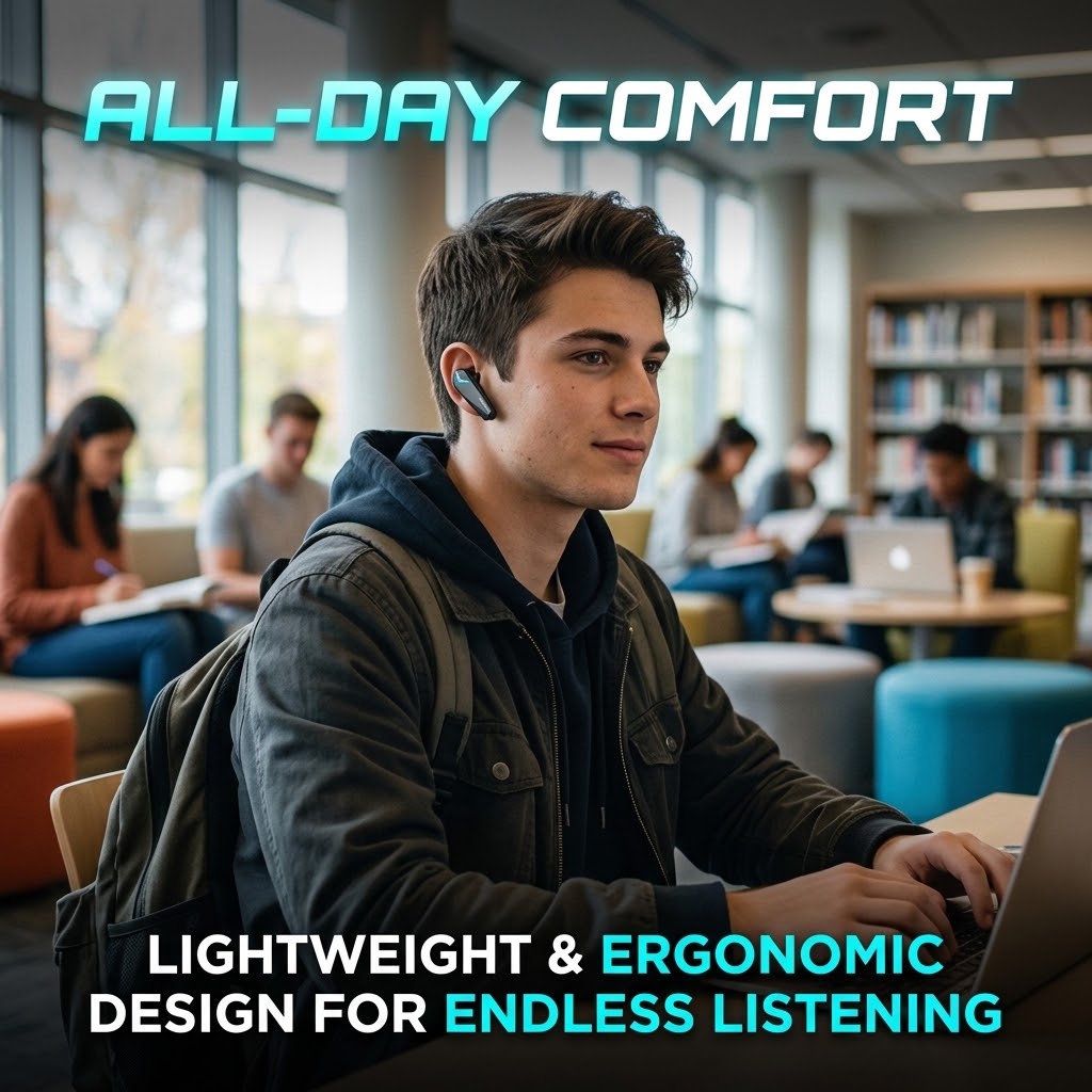 GM2 Pro TWS Wireless Earbuds – Hi-Fi Sound & Comfortable Fit
