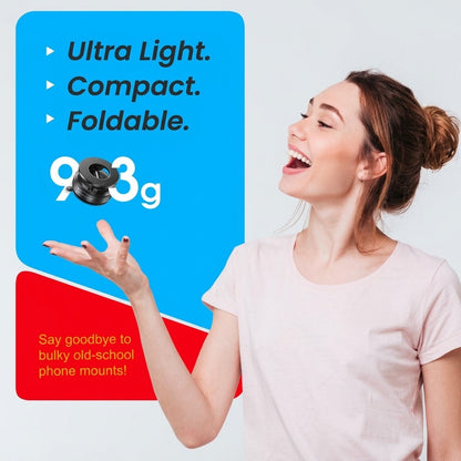Magnetic Suction Cup Phone Mount for MagSafe – 360° Adjustable Foldable Car Phone Holder