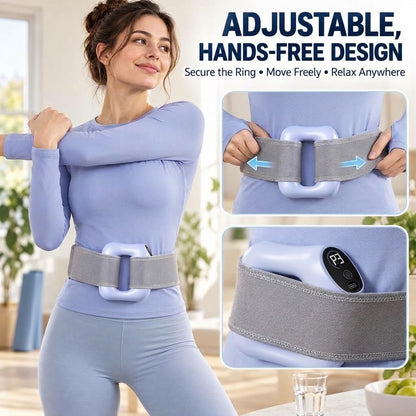 Electric Massage Ring with Belt – 5-Speed Body Massager