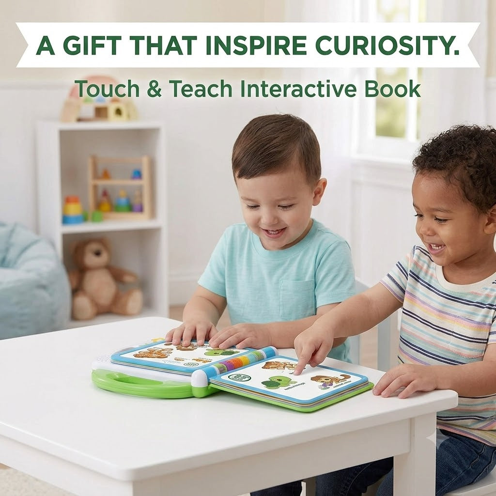 Touch & Teach Interactive 100 Words Learning Book for Kids