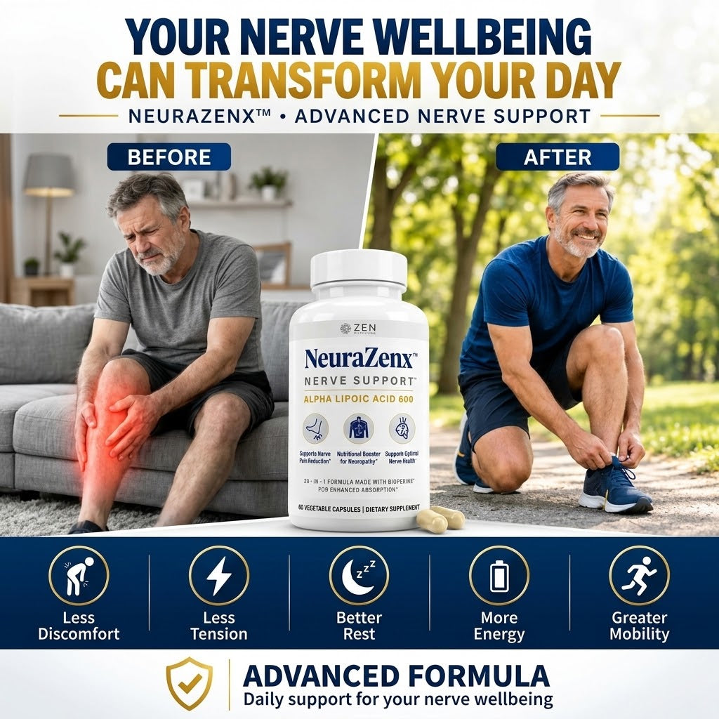 Premium Nerve & Limb Wellness Supplement 1200mg