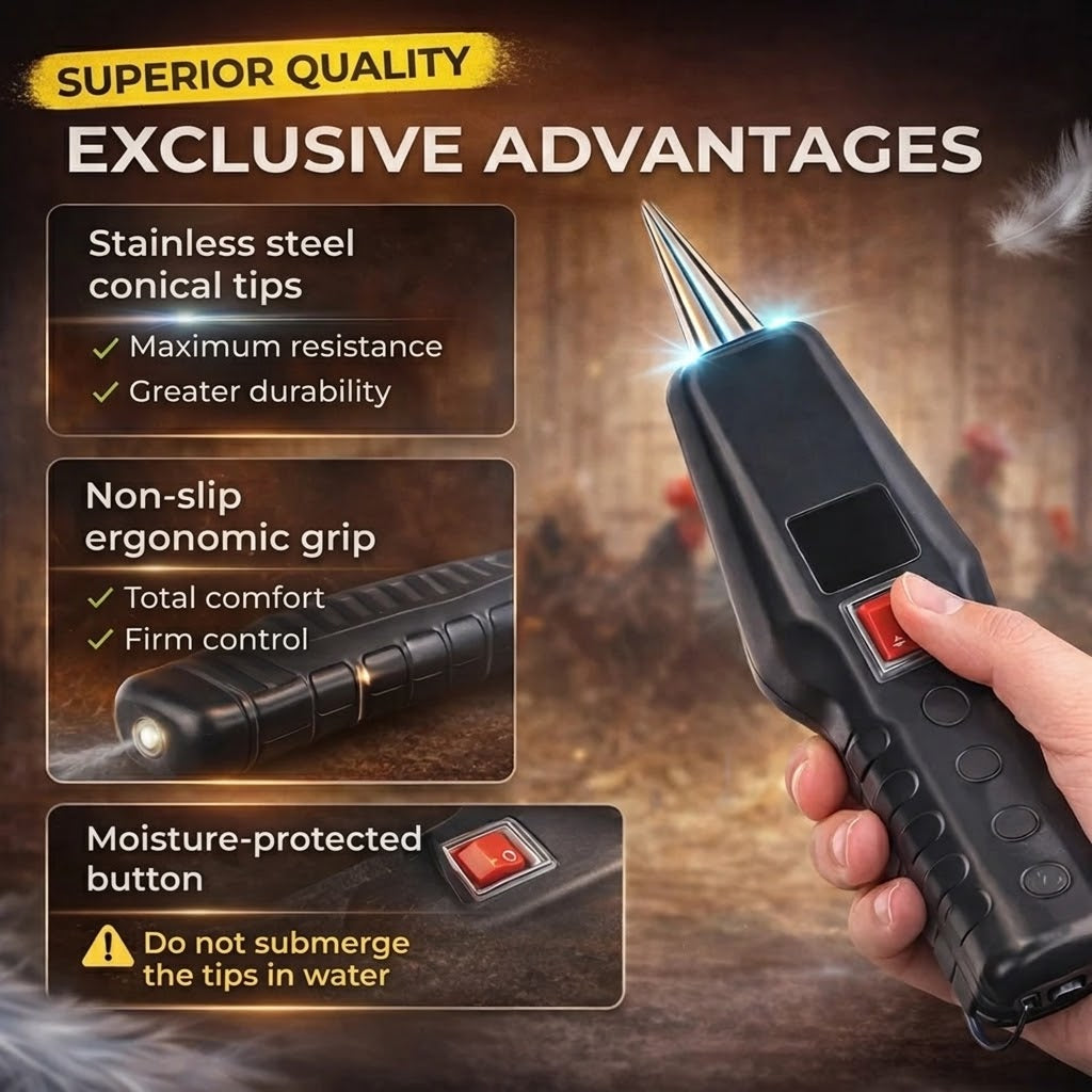 Rechargeable Poultry Electric Depilator – Automatic Feather Removal Tool