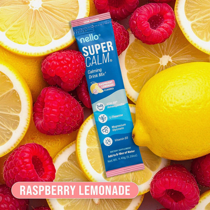 Super Calm Lemon Electrolyte Tea – Instant Fruit-Flavored Powder