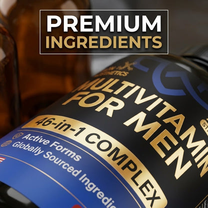 Multivitamin 46-Component Capsules – Vitamins, Minerals & Daily Energy Support